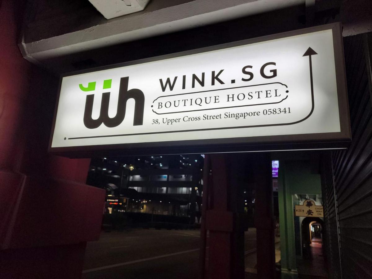 Wink At Upper Cross Street Hotel Singapore Ngoại thất bức ảnh